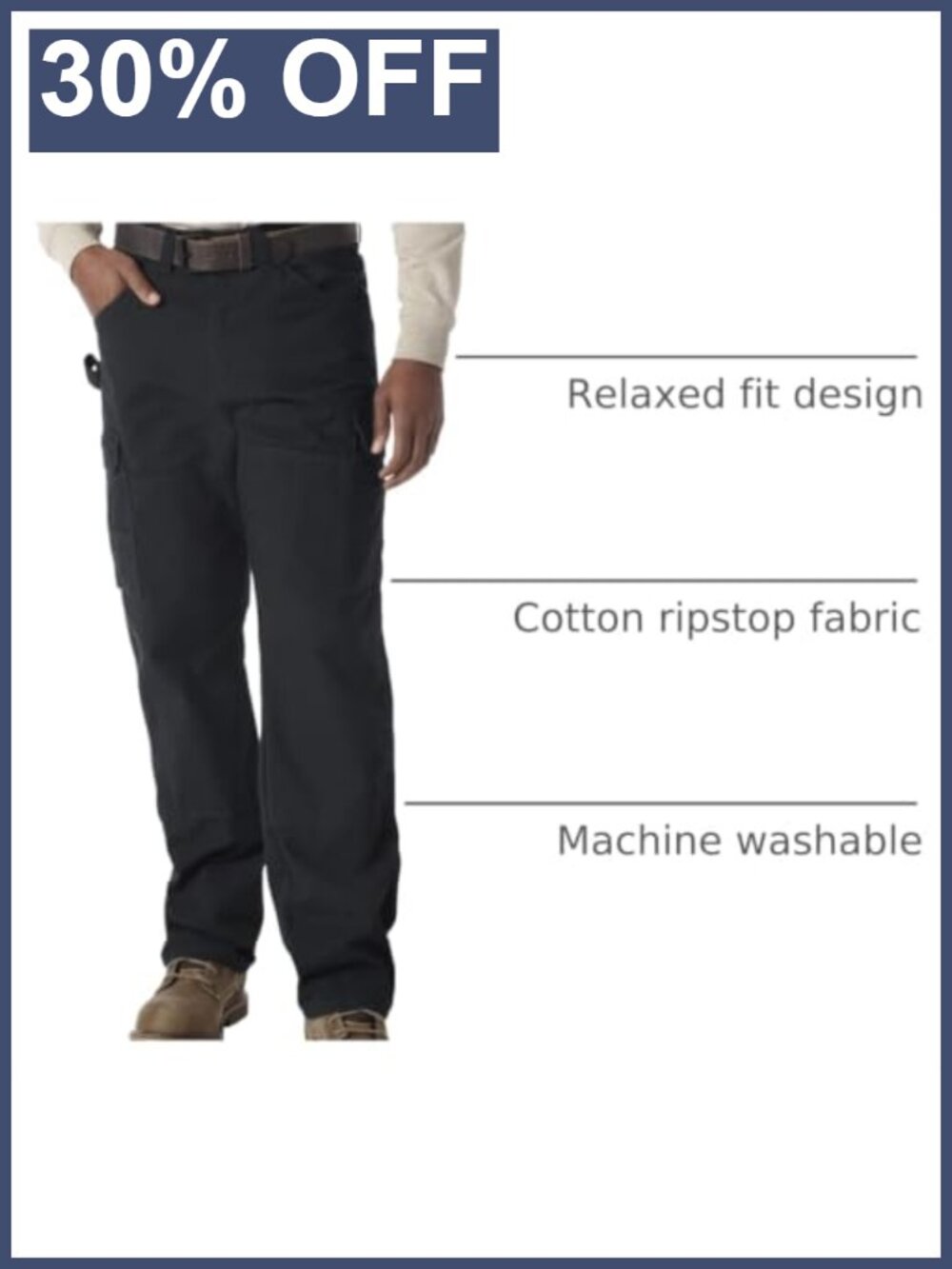 Wrangler Riggs Workwear Ranger Work Utility Pants - Picture 3 of 6
